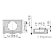 Topfscharnier TIOMOS Impresso 110 / 45 E mit integrierter Dämpfung, 3 Dämpfstufen einstellbar - 7