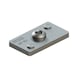 Schweißplatte DIN 3015-3, Einfache Ausführung (AP), W.TEC-Serie  - 1