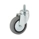 Steering roller With rotatable set screw - SWIVMACSTR-THRPIN-D80-55KG - 1