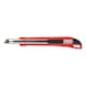 1C cutter knife with slider - CUTTER-RED-H9MM-L140MM - 1