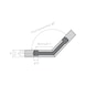 Mitre-joint bolt for furniture connector SE 15 - AY-MITREBOLT-ZN-(F.CON-SE15) - 3