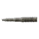 D-anchor A2 stainless steel, hex drive SW4 - 1