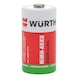 Batterie NiMH préchargée - PILE RECHARGEABLE-R14-4500MAH - 1