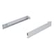 Zarge Vionaro H63 klare Form und 13 mm schlankes Design - ZARGSYS-VION-H63-SILBERGRAU-NL450MM - 1