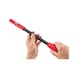 Telescopic extension rod With safety device - 3