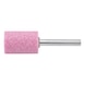 Specially fused alumina sanding tip, pink - SNDTIP-ZY2030-ABRASIVE-SHFTL6-D20-WL30 - 1