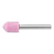 Specially fused alumina sanding tip, pink - SNDTIP-SP1320-ABRASIVE-SHFTL6-D13-WL20 - 1