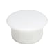 Cover cap - CAP-PE-WHITE-D10/13XL5MM - 1