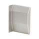 Cover cap for floor unit hangers - AY-CAP-CABHNG-NICKELCOLORED-RIGHT - 1
