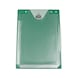 Order protector with rip-tape and hinge - PROTPOKT-FOR-ORDER-HOKLP-FOLD-GREEN - 1