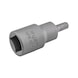 1/2 inch socket wrench insert TX with hole - SKITWRNCH-1/2IN-TX40-HOLE-55MM - 3