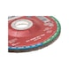 Grinding disc For steel and stainless steel - GDISC-ST/A2-CE-TH6,0-BR22,23-D115MM - 2