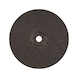 Çelik ve paslanmaz çelik için kaba taşlama diski - TAŞLAMA TAŞI-ÇELİK-MAVİ-D180X6MM - 3