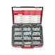 Cheese head screws with hexalobular socket and locking disc spring washers type Z assortment 710 pieces in system case 4.4.1. - 1