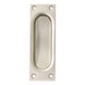 Sliding door shell-type handle angular - AY-INRT-SLIDDRFITT-ALU-F2/NEWSILVER - 1