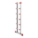 Outer ladder For professional aluminium telescopic ladders