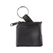 Key pouch felt with PU imitation leather - KEYPOUCH-PRNT-FELT-PU-MINI-BLACK-1COL - 2