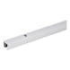 Perforated single guide rail For redoslide M25-HE and M35-HE furniture sliding door fittings