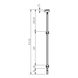 OrgaAer central lock For hanging frames and wide drawers - AY-CENTLOK-WIDE-OFFICE-HGRID320-636MM - 3