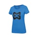Arbeits T-Shirt Logo IV Damen - T-SHIRT LOGO IV DAMEN ROYALBLAU M - 1