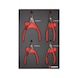 System assortment 4.4.1, circlip pliers Curved 4 pieces - 1
