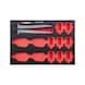 System insert, foam 4.4.1 with long crimping tool grip - CRMPPLRS-LONG-(CHANGEABLE HEADS)-1PCS - 1