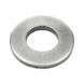 Tensioning washer DIN 6796, spring steel, plain, for screw connection - 1