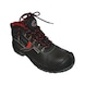 S1 shoe with composite - SAFEBOOT-S1-COMPO-LEATHER-BLACK-SZ43 - 1