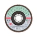 Segmented Grinding Disc For Stainless Steel - FLPDISC-ZC-CLTH-SR-BR22,23-G80-D115 - 1