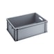Euro containers - ECONT-PLA-GREY-600X400X220MM - 1