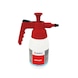 Product-specific pressure sprayer, unfilled