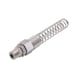 Series 2000 push-in tip with anti-kink protection For Würth PU hoses - PSHINTIP-PN-KINKPROT-R1/4IN-8X12MM - 2
