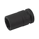 1/2 inch impact socket, 7-sided - IMPSKT-1/2IN-7SD-22MM - 1