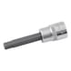 3/8 inch socket wrench, hexagon socket metric With knurling