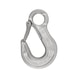 Eye load hook with securing mechanism, QC 6 - 1