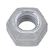 Hexagonal nut with clamping piece (all-metal) ISO 7042, steel 8, hot-dip galvanised (hdg) - 1
