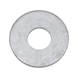 Platte ring – serie groot ISO 7093-1, staal 300 HV, zinklamel, zilver (ZFSH) - 1