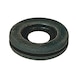 Cable grommet w. perforated membr., dbl-flanged CR - MEMBRNSLEV-PIER-CR-BLK-29X37X44X2MM - 1