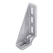 Floor bracket, die-cast aluminium - FLRBRKT-AL-BLK-175X86X43MM - 1