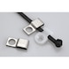Cable tie holder acid-proof steel - 2