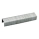 Staple for manual and hammer stapler, aluminium