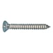 Tapping screw A4 countersunk head DIN 7982 PZ - 1