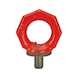 Ring bolt RUD, painted steel, octagonal RS - 1