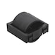 Roller unit plastic R28 - ROLLUNT-PA-BLCK/BLCK-D28-33X33MM - 1