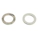 Flat gasket For flat-sealing screw joints of heating and drinking water pipes - 1