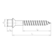 Shoulder screw - SCR-SHLDR-WO-6MM-(A2K)-6X80 - 2