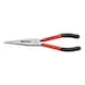 Snipe nose pliers DIN ISO 5745 - SNPNOSEPLRS-BLACK/RED-L200MM - 1