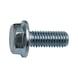 Serrated flange screw - SCR-RIPP-FLG-100-(A2K)-M12X30 - 1