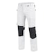 Cetus trousers - WORK TROUSERS CETUS WHITE/ANTHRACITE 24 - 1