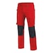 Cetus trousers - WORK TROUSERS CETUS RED/ANTHRACITE 40 - 1